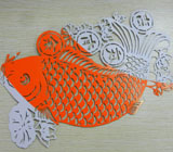 Fish cutting with our laser cutting machine